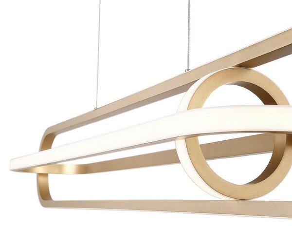 ZÁVĚSNÉ LED SVÍTIDLO, 107,1/44,9/16,7 cm Elstead Lighting - Závěsná LED svítidla