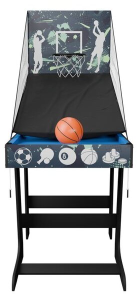 Multifunkční herní stůl 5v1 – fotbálek, basketbal, hokej