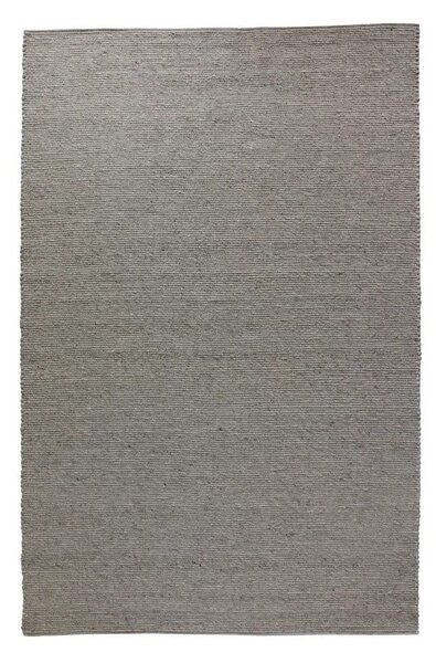 Šedý vlněný koberec 400x300 cm Auckland - Rowico