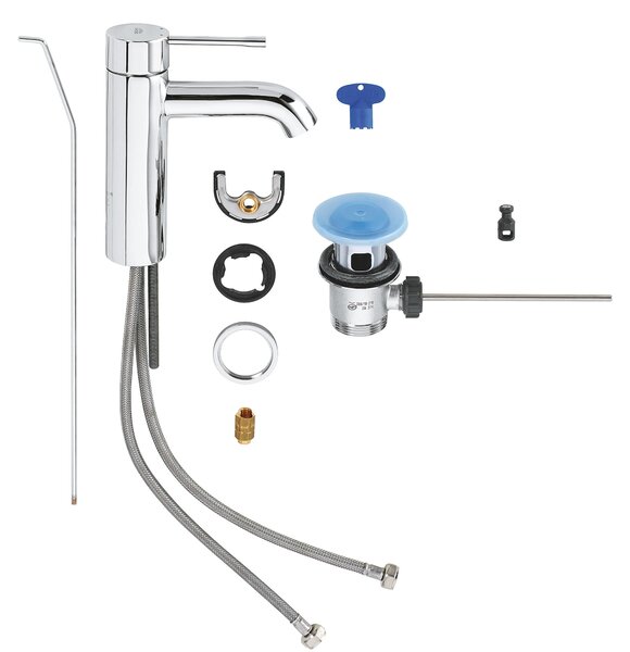 Grohe Essence umyvadlová baterie stojící StarLight Chrome 23589001