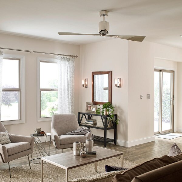 STROPNÍ VENTILÁTOR, 152/41 cm Elstead Lighting - Stropní svítidla