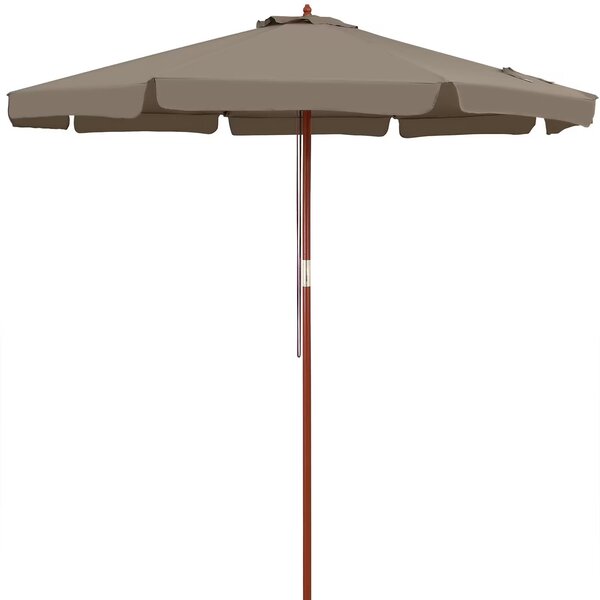 Deuba Zahradní slunečník Ø330 cm - taupe