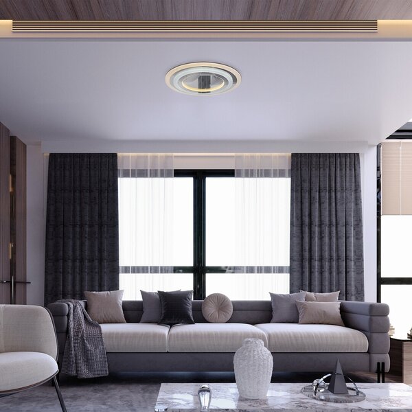 Rabalux 98071315 LED přisazené stropní svítidlo Taneli2 | 56W integrovaný LED zdroj | 5350lm | 3000+4000+6500K