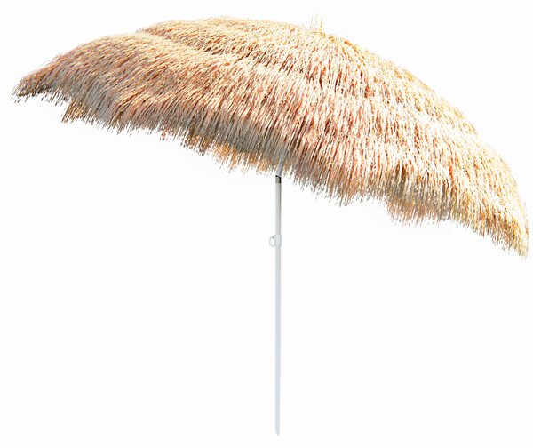 Deuba Slunečník Hawaii Ø160 cm - přírodní