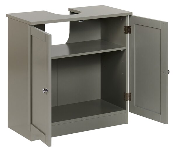 Skříňka pod umyvadlo ATJONI 60 cm Šedá