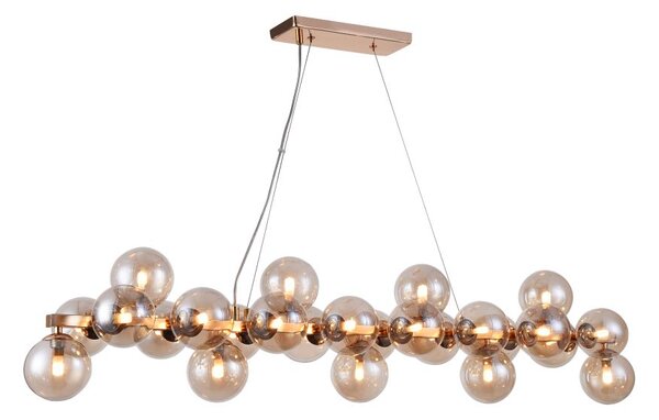 Maytoni Závěsné svítidlo DALLAS, 25xG9, š. 123,5 cm