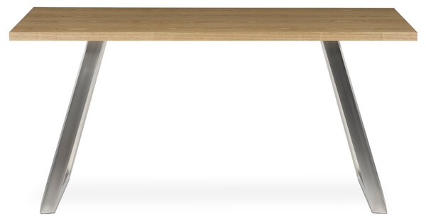 Vikio Stůl jídelní 160x90 dub kovové nohy AJS155D