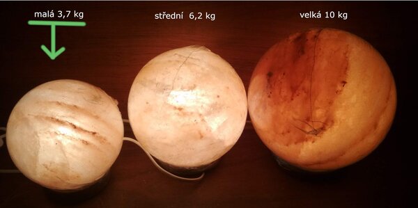 Solná koule Feng Shui - malá