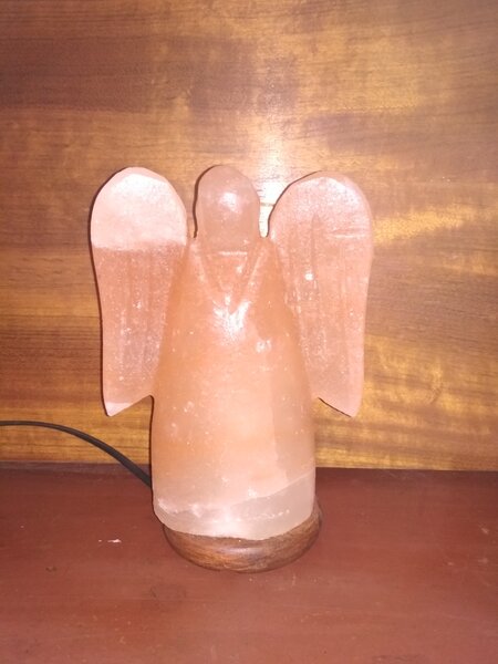 Elektrická solná lampa - Anděl