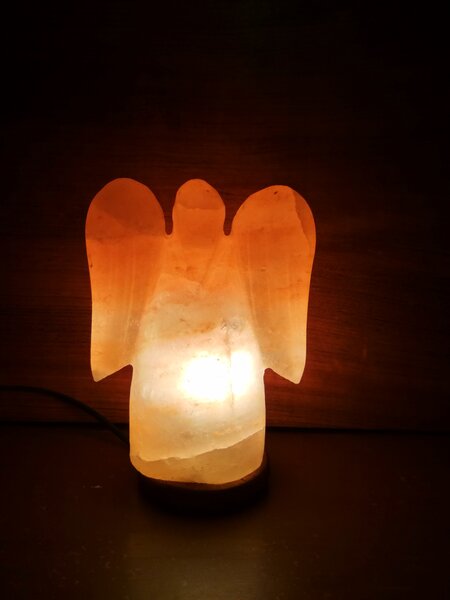 Elektrická solná lampa - Anděl