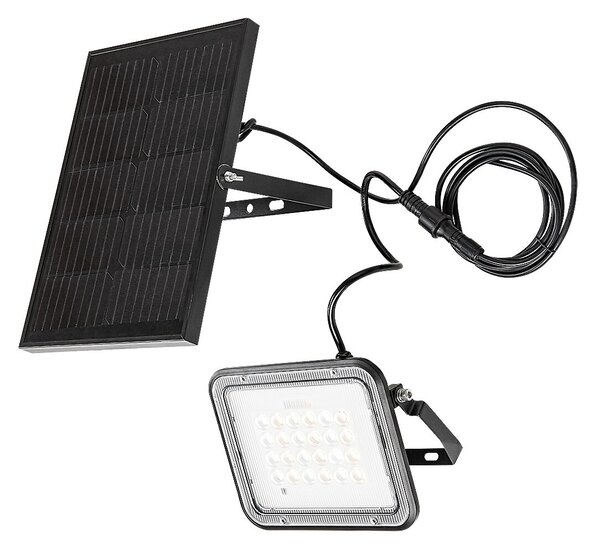 Rabalux 98077141 LED solární venkovní nástěnné svítidlo Melk | 7W integrovaný LED zdroj | 1000lm | 3000+4000+6500K