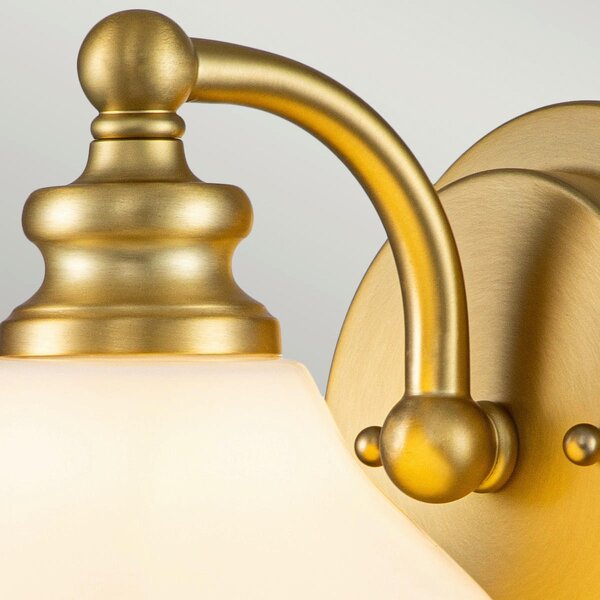 NÁSTĚNNÉ KOUPELNOVÉ SVÍTIDLO, 16/20,6/19,1 cm Elstead Lighting - Světla do koupelny