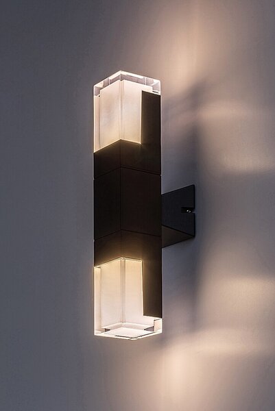 Rabalux 98077127 LED venkovní nástěnné svítidlo Darvas | 12W integrovaný LED zdroj | 830lm | 2700+4000K