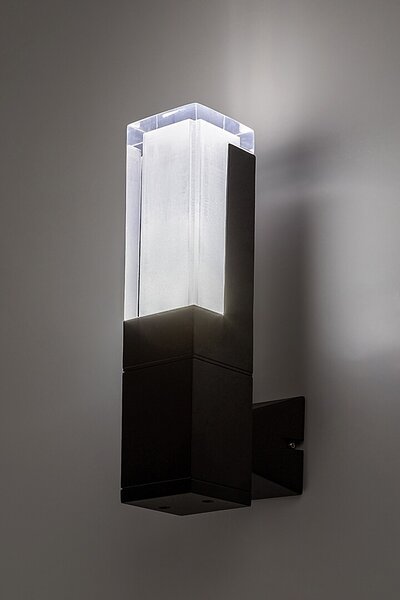 Rabalux 98077126 LED venkovní nástěnné svítidlo Darvas | 7W integrovaný LED zdroj | 450lm | 2700+4000K