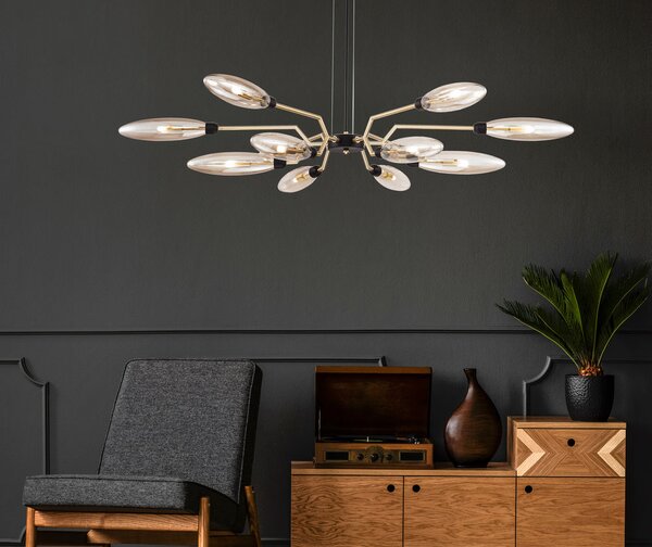 Maytoni Závěsné svítidlo VENTURA, 12xG9, Ø 127 cm