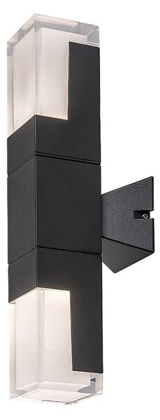 Rabalux 98077127 LED venkovní nástěnné svítidlo Darvas | 12W integrovaný LED zdroj | 830lm | 2700+4000K