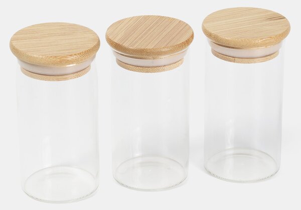 Sinsay - Sada dóz na potraviny s víkem 3 pack - clear