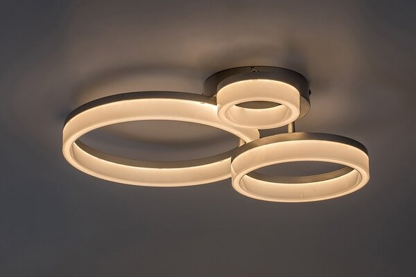 Rabalux 98071387 LED přisazené stropní svítidlo Amilia | 24W integrovaný LED zdroj | 2650lm | 3000+4000+6500K