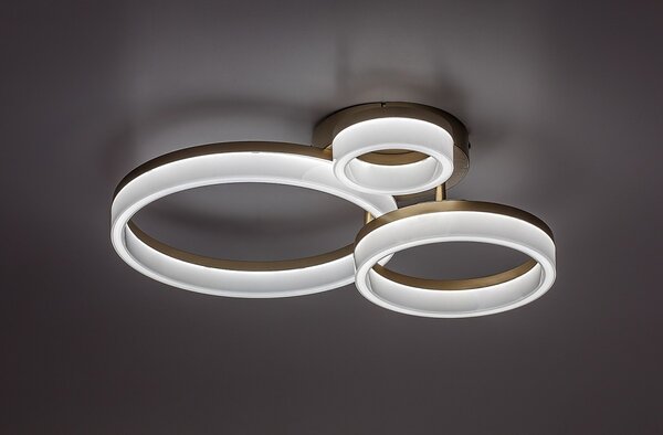 Rabalux 98071383 LED přisazené stropní svítidlo Amilia | 24W integrovaný LED zdroj | 2400lm | 3000+4000+6500K