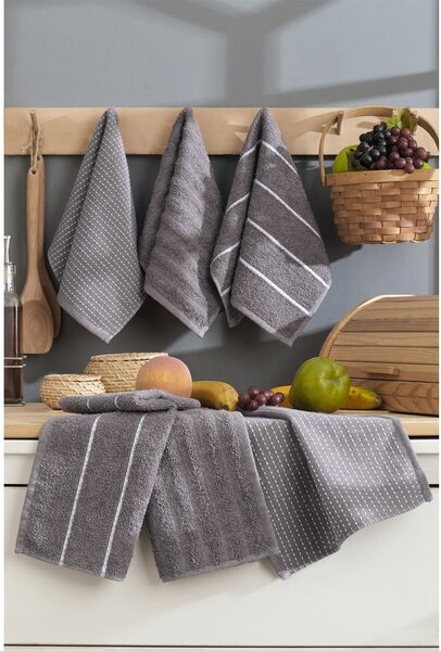 Bavlněné utěrky v sadě 6 ks 30x50 cm Sofya – Foutastic
