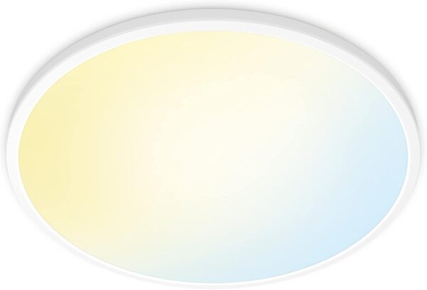 WiZ Tunable 8719514554931 SuperSlim přisazené stropní svítidlo LED 22W | 2450lm | 2700-6500K - bílá