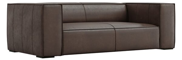 Hnědá kožená pohovka 212 cm Madame – Windsor & Co Sofas