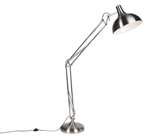 Chytrá stojací lampa ocel vč. Wifi A60 - Hobby
