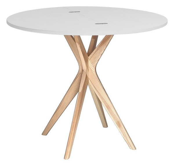 Kulatý rozkládací jídelní stůl 45x90 cm Jubi – Ragaba