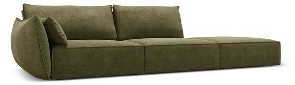 Zelená lenoška (levý roh) Vanda – Mazzini Sofas