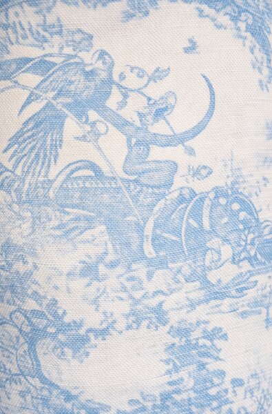 Toile Classic II – lněné stínidlo s tradičním motivem