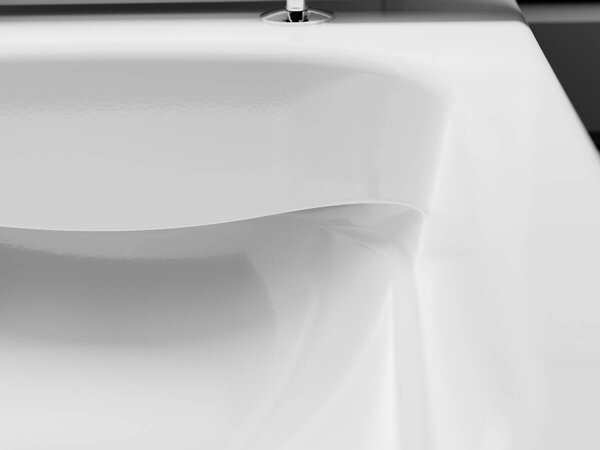 Hansgrohe EluPura Q - Závěsné WC 540, AquaFall splachování, SmartClean + sedátko se SoftClose a QuickRelease, bílá 61117450