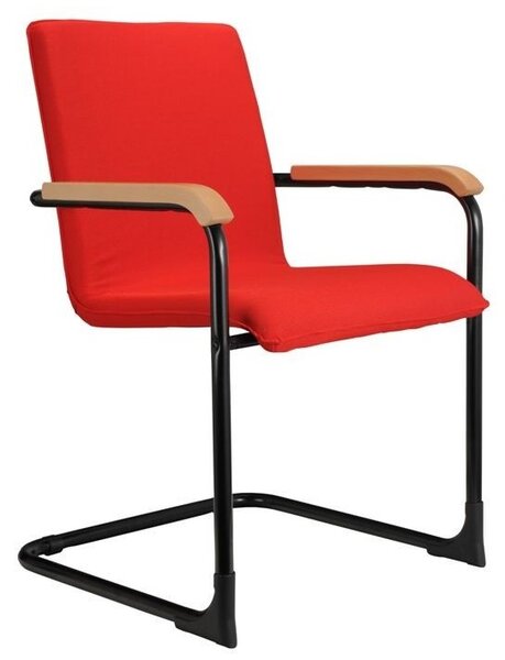 ALBA - Židle SWING s dřevěnými područkami