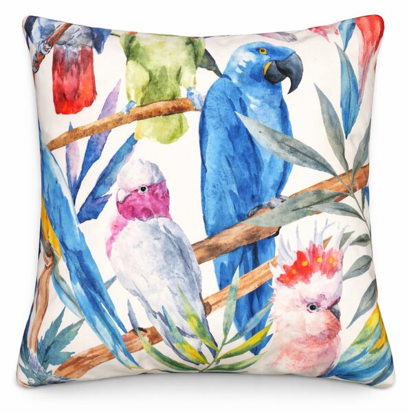 Dekorační polštář Tropical Parrots Vzhled: Papoušek 1