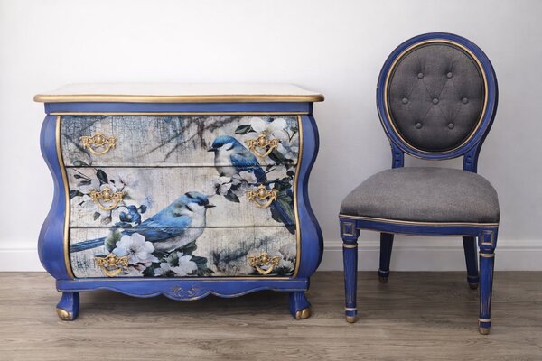 Designová židle Blue Bird