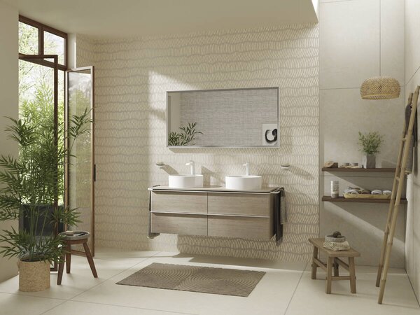 Hansgrohe Xuniva S umyvadlo na desku 400/400 bez otvoru pro baterii a přepadu, bílá 60164450