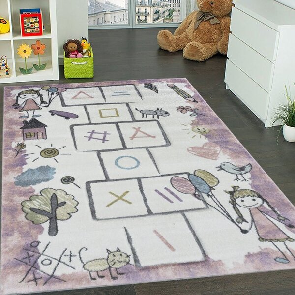 Dětský koberec Smart Kids 22923 pink 120x180 cm