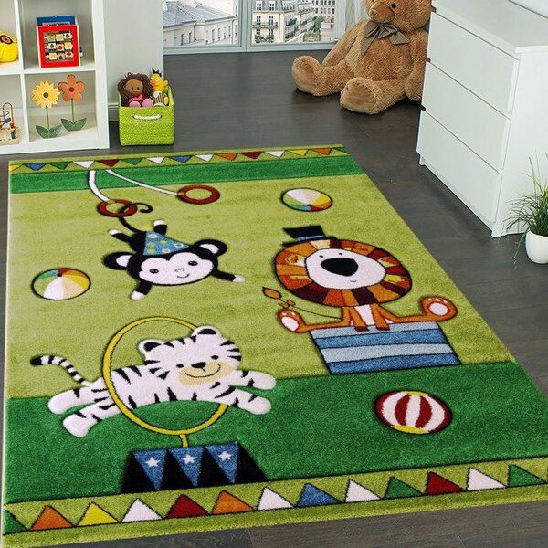 Dětský koberec Smart Kids 22316 green 120x180 cm