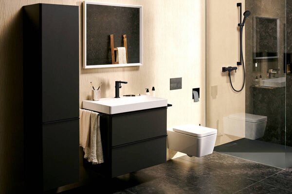 Hansgrohe Xelu Q umyvadlo 800/480 s otvorem pro baterii bez přepadu, SmartClean, bílá 61020450