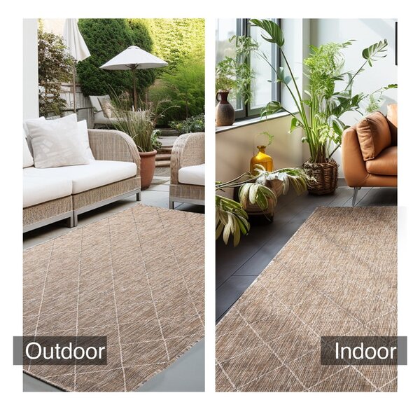 Béžový venkovní koberec 120x170 cm Zagora – Ayyildiz Carpets
