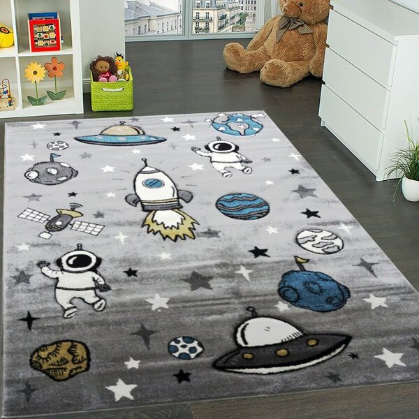 Dětský koberec Smart Kids 22924 grey 160x230 cm