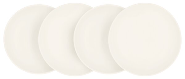 Silvercrest® Sada jídelních / polévkových talířů, 4dílná (jídelní talíř, bílý) (100407592002)