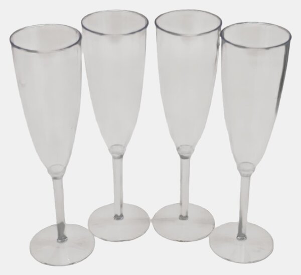 Sinsay - Sklenice na stopce 4 pack - clear