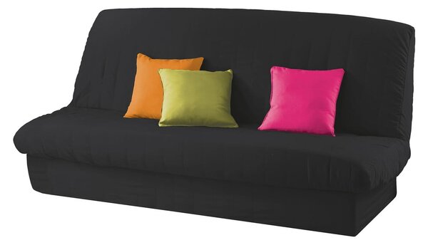 Černý 3místný napínací potah na pohovku Essentiel – douceur d'intérieur