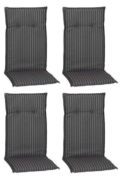 SADA POLSTRŮ NA ŽIDLI 4 ks, 118/50/6 cm Gardenson - Online Only zahradní nábytek, Online Only