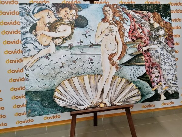 Obraz reprodukce Zrození Venuše - Sandro Botticelli