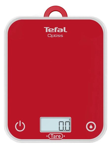 Tefal - Kuchyňská váha OPTISS 2xAAA červená