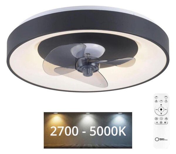 JUST LIGHT. 14644-18 -LED Stropní svítidlo s ventilátorem VENIKA LED/36W/230V+DO