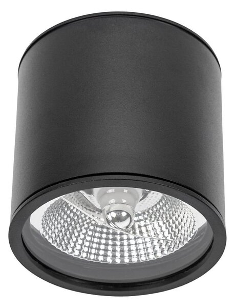 Koupelnové bodové svítidlo CHLOE AR111 1xGU10/12W/230V IP65 kulatý černá