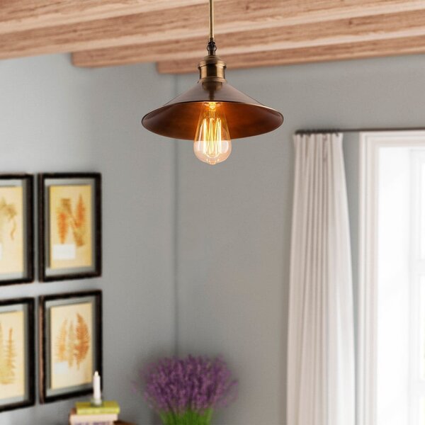 Stropní svítidlo v bronzové barvě s kovovým stínidlem ø 24 cm Berceste – Opviq lights