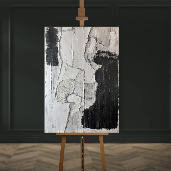 Obraz s ručně malovanými prvky na plátně 70x100 cm Touch – Styler